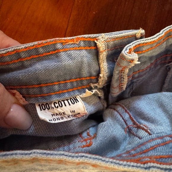 1970’s Vintage Faded Glory bell bottom flare leg jeans - Picture 7 of 9